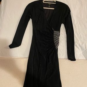 Laundry black dress, worn once, size 6